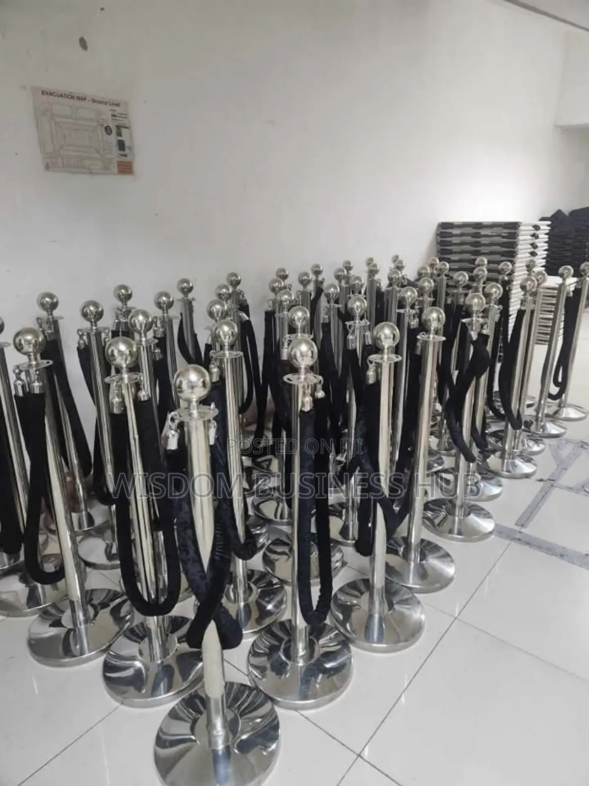 Barricade/Stanchions for Banks and Churches