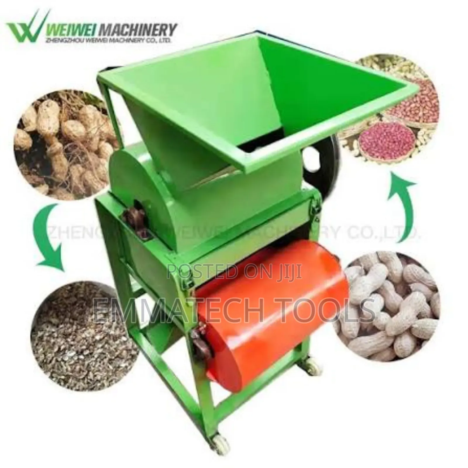 Groundnut Husker With 3hp