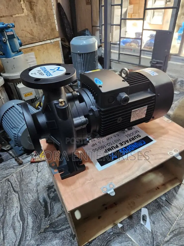 Grundfos Surface Water Pump 7.5hp Three Phase Nb50-160/55