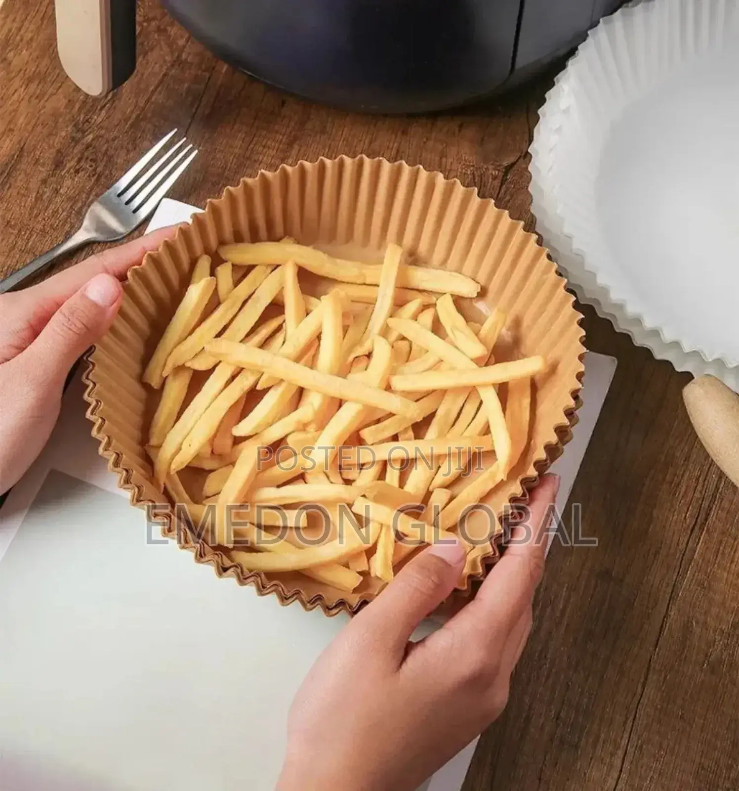 50pcs Disposable Non-Stick Air Fryer Liner Paper