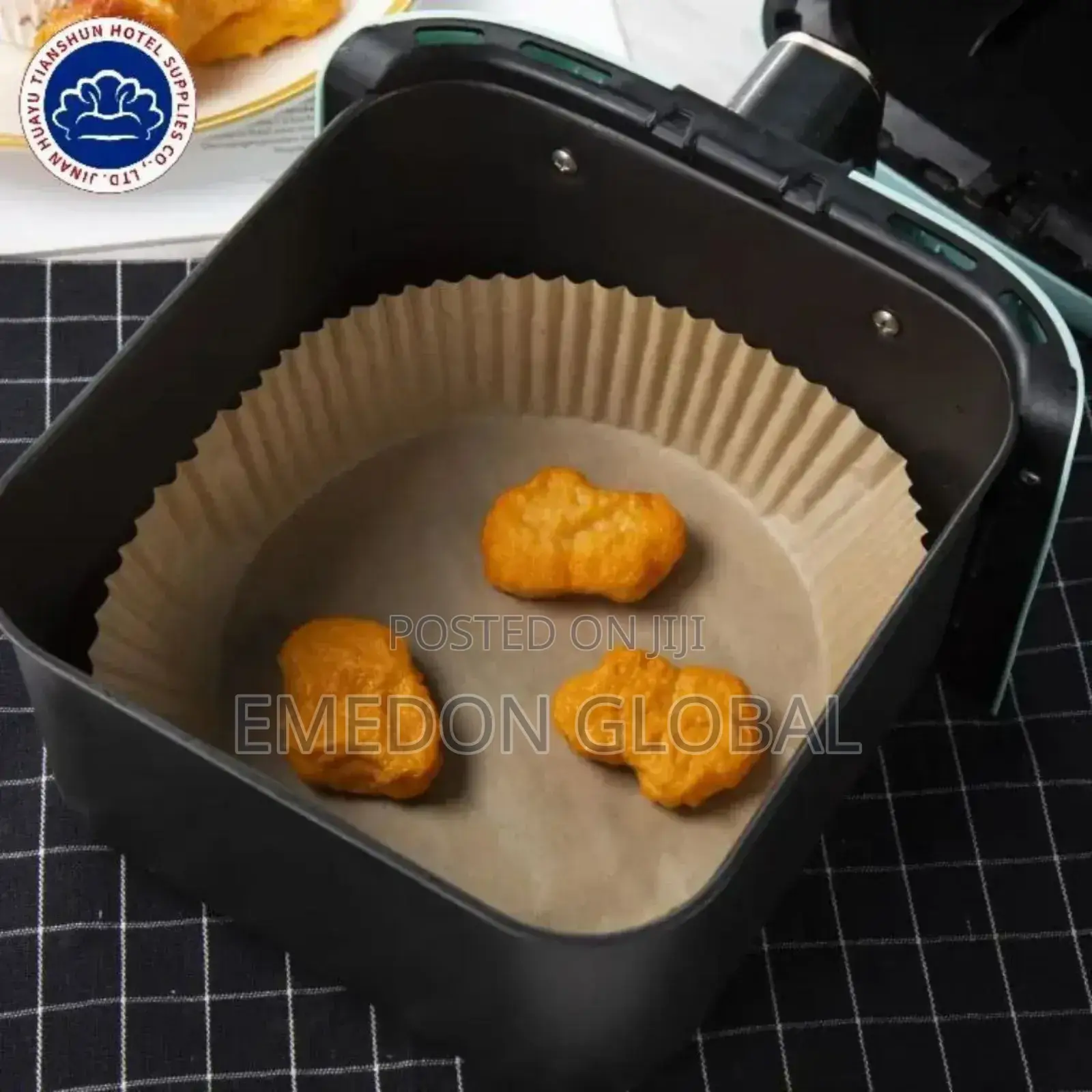 50pcs Disposable Non-Stick Air Fryer Liner Paper