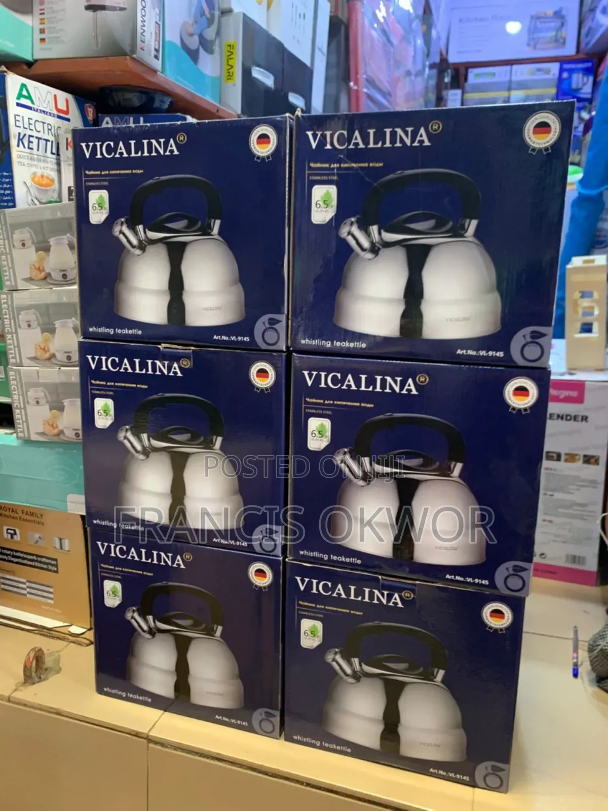 Stainless Steel Whistling Kettle