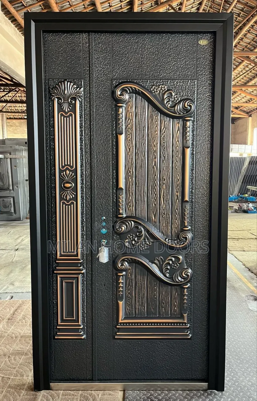 4ft By 8ft Extra Height Italian Copper Security Door