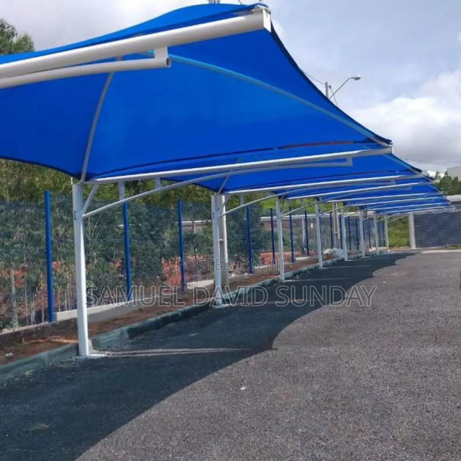 5.5m by 5m Carport That Can Occupy About 2 Cars