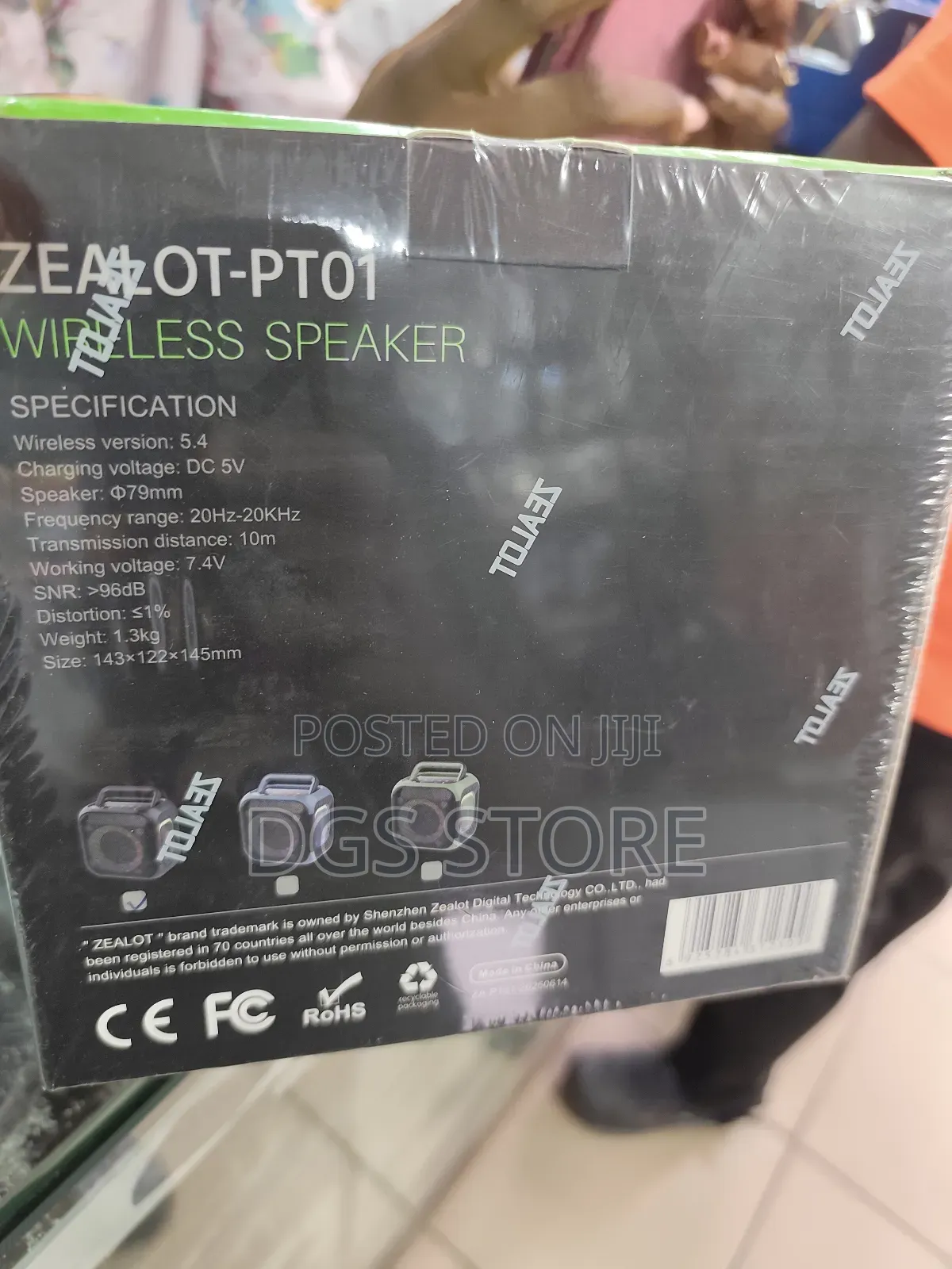 Zealot Pt01 Bluetooth Speaker