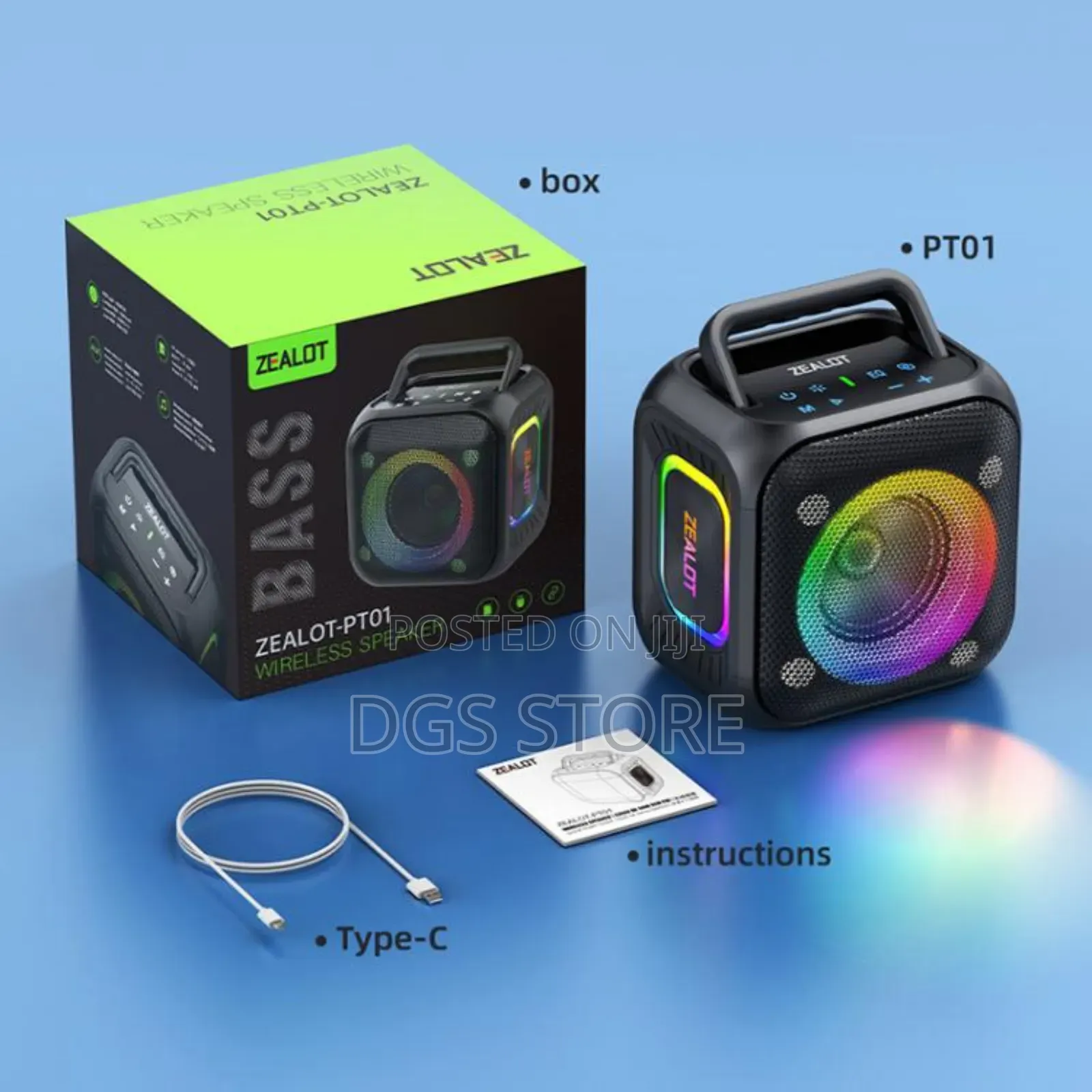 Zealot Pt01 Bluetooth Speaker