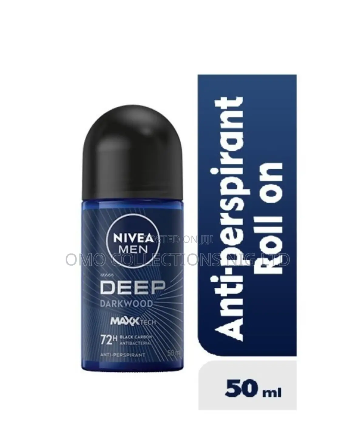 6pcs Nivea Men Deep Roll-on – 72-Hour Long-Lasting Freshness