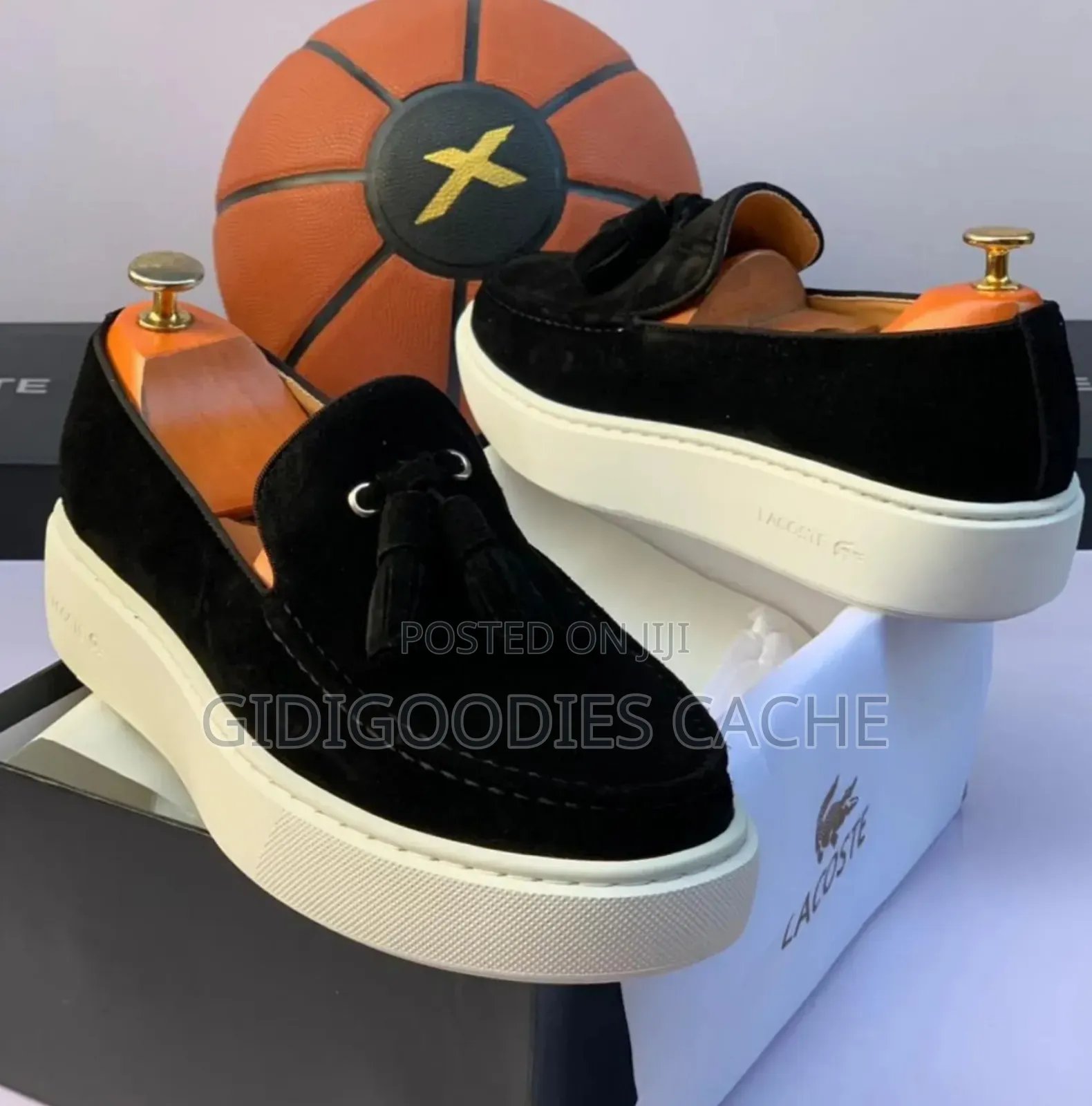 Smart Casual Suede Lacoste Shoes