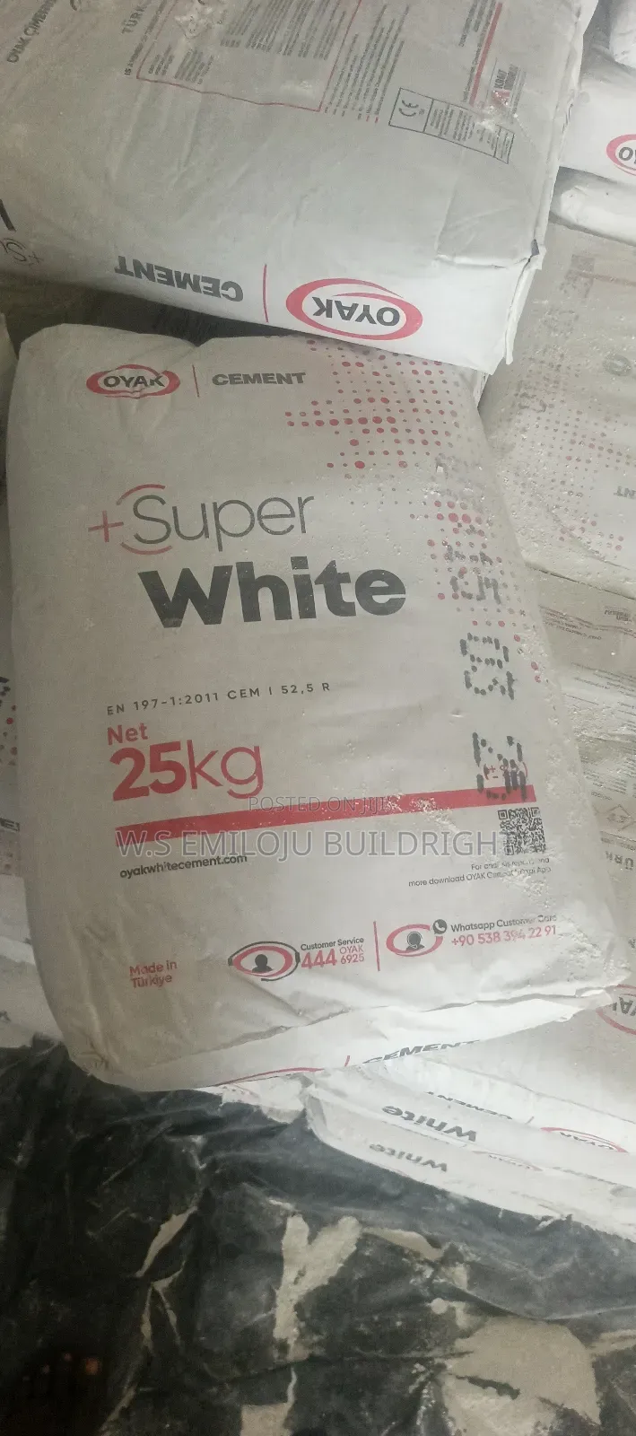 Super White Cement