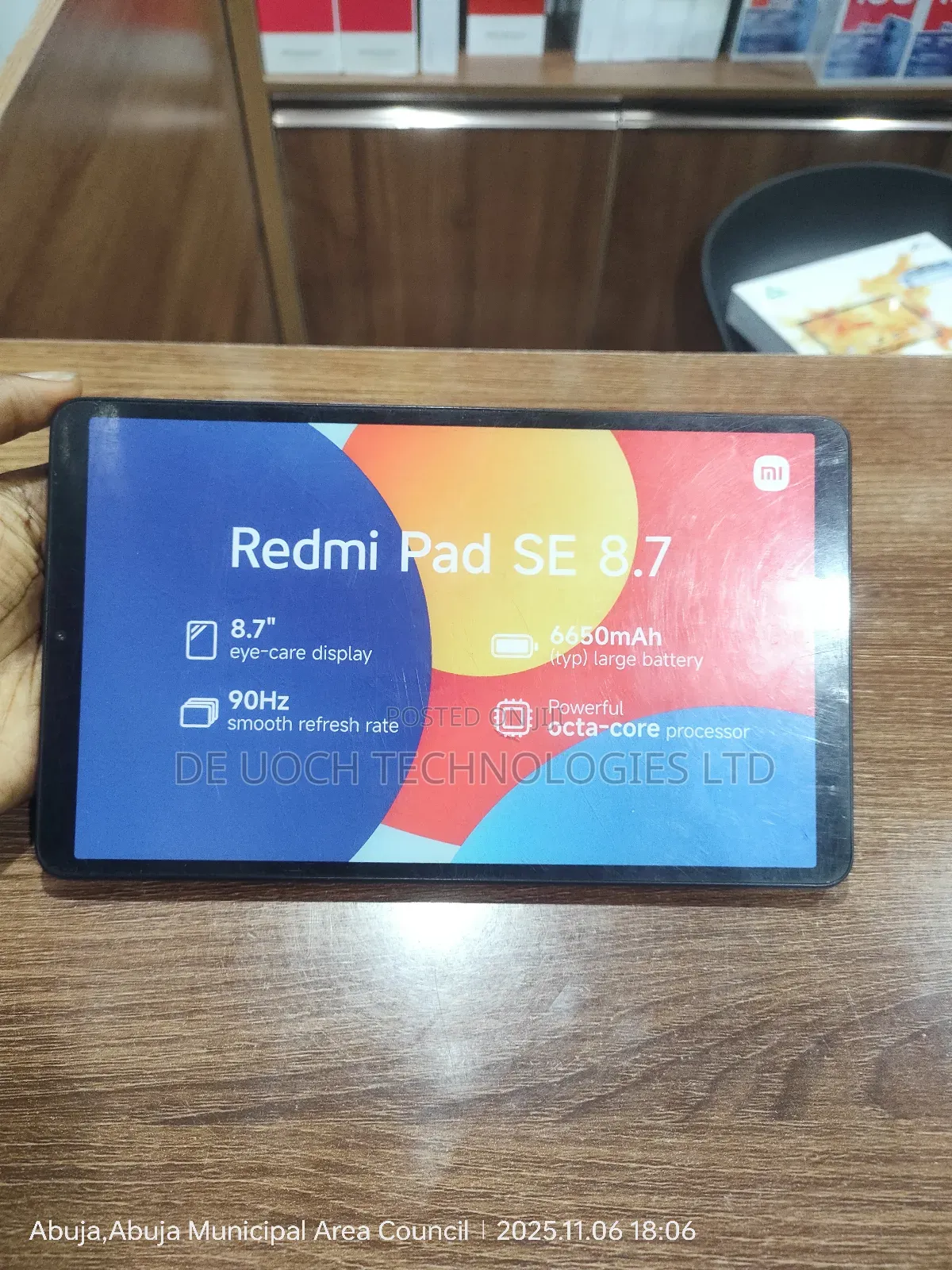New Xiaomi Redmi Pad SE 8.7 128 GB Black