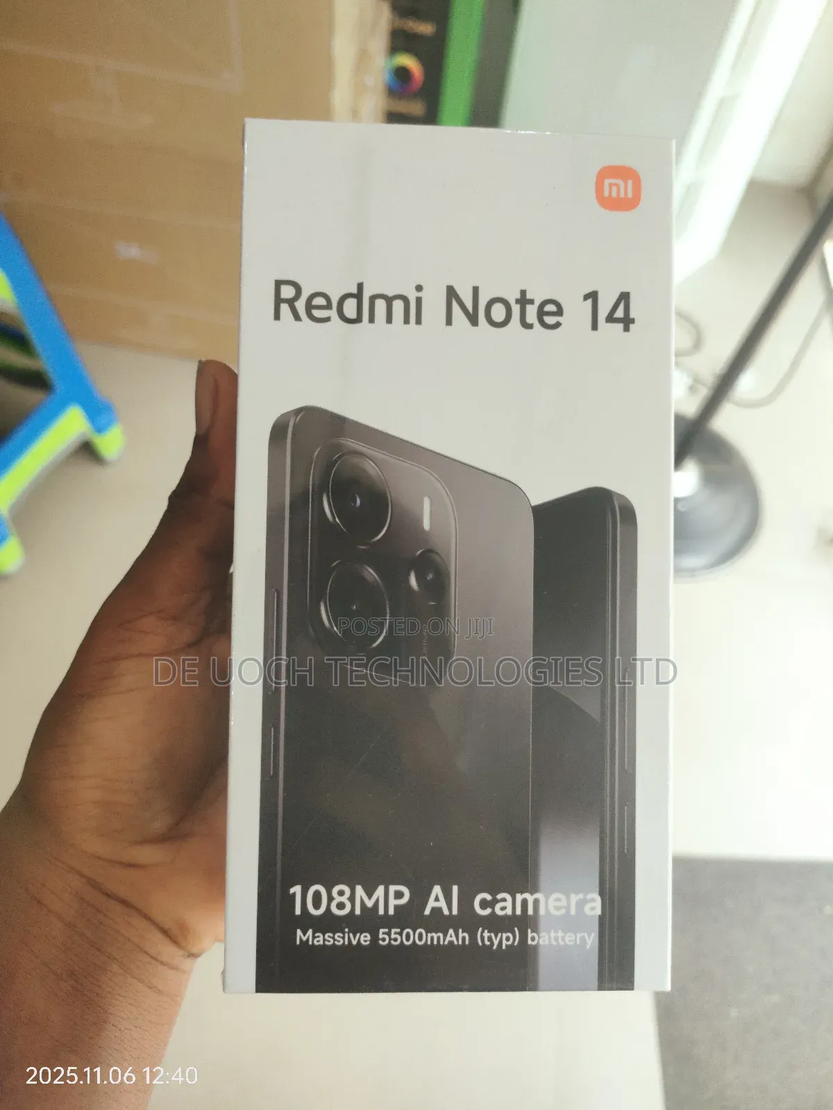 New Xiaomi Redmi Note 15 256 GB Black
