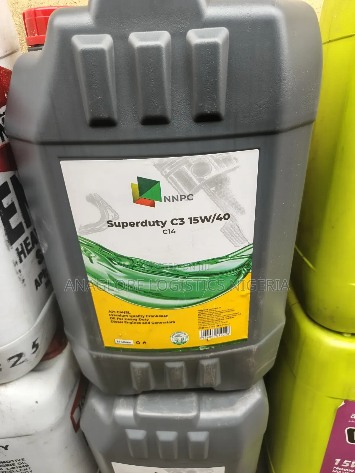 NNPC Superduty C3 15w/40 Oil (25l)