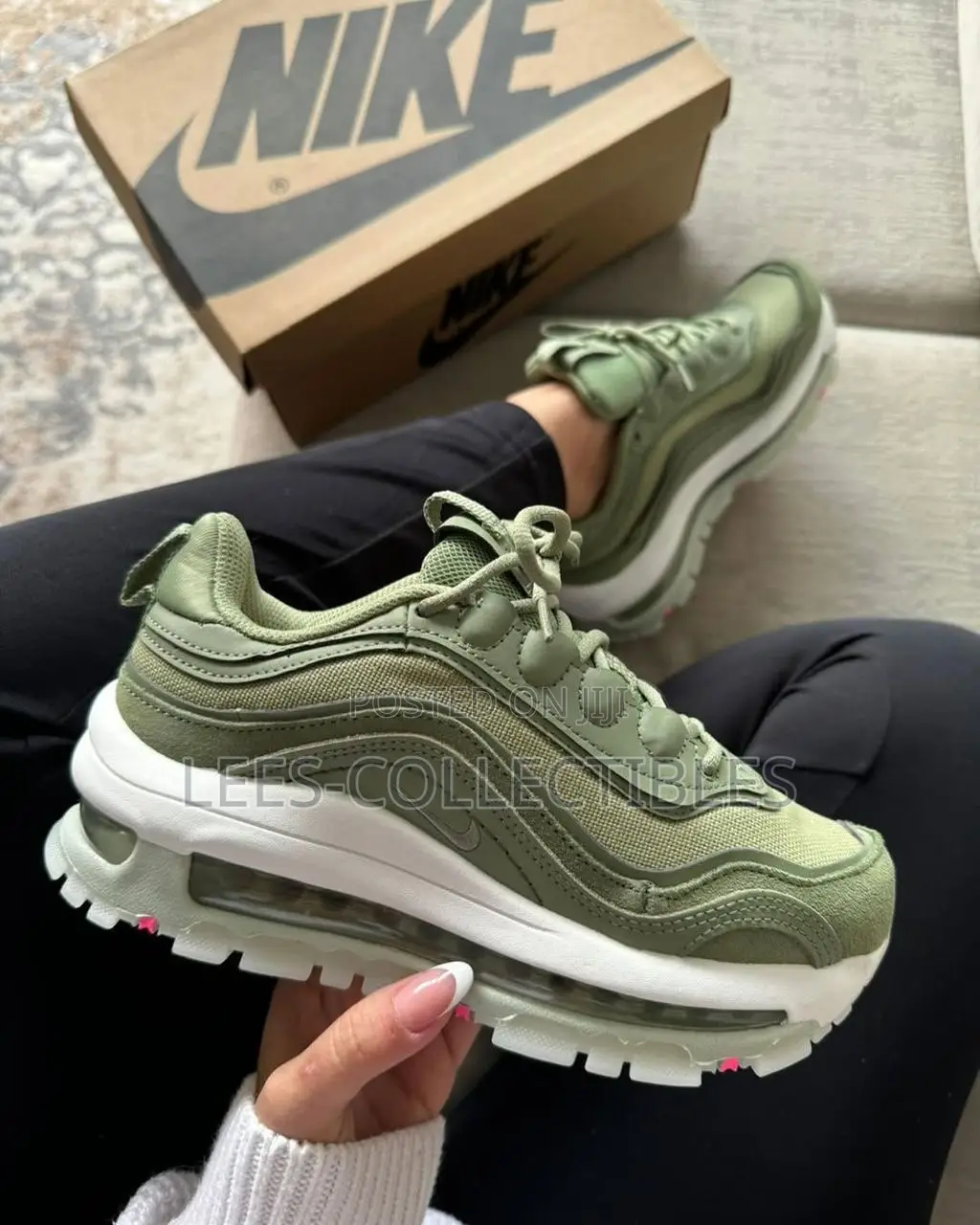 Quality Nike Air Max 97 Futara Green Sneakers