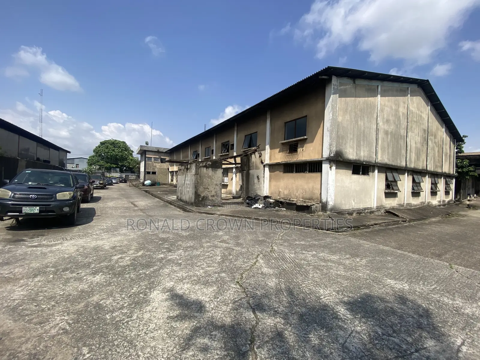 8000sqm Land Plus Warehouse For Lease At Surulere
