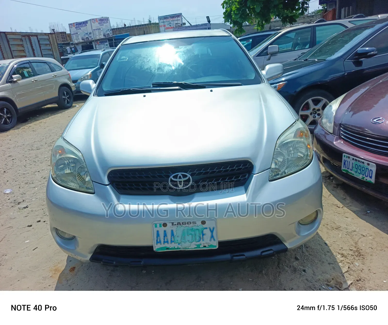 Toyota Matrix 2005 Silver
