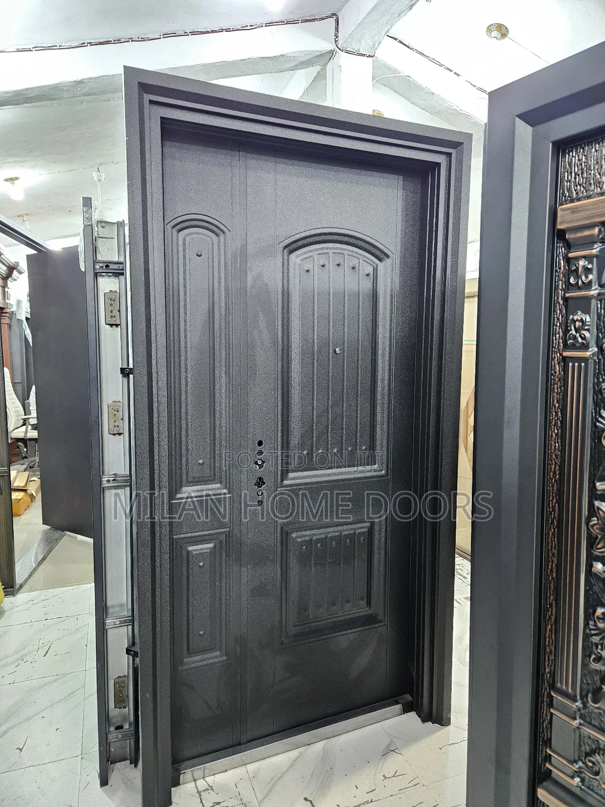 5ft By 8ft Extra Height Jiuhua Steel Security Door