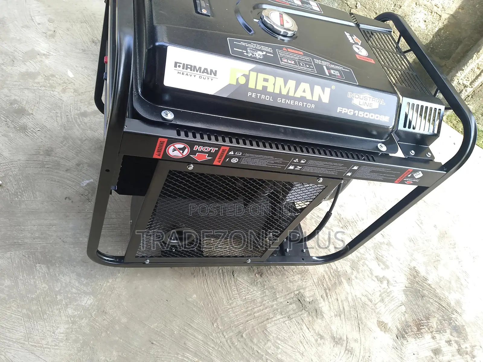 Easy Ignition With Minimal Effort Fireman FPG 15000se Generator
