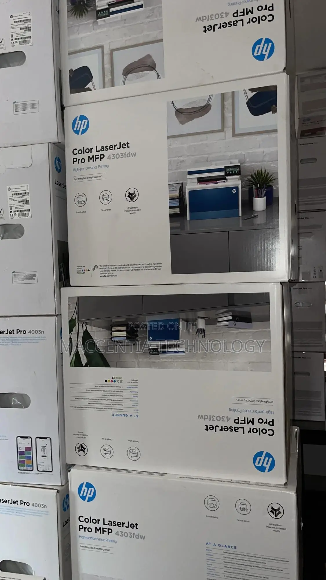 Hp Color Laserjet Pro MFP 4303fdw Printer (5hh67a)