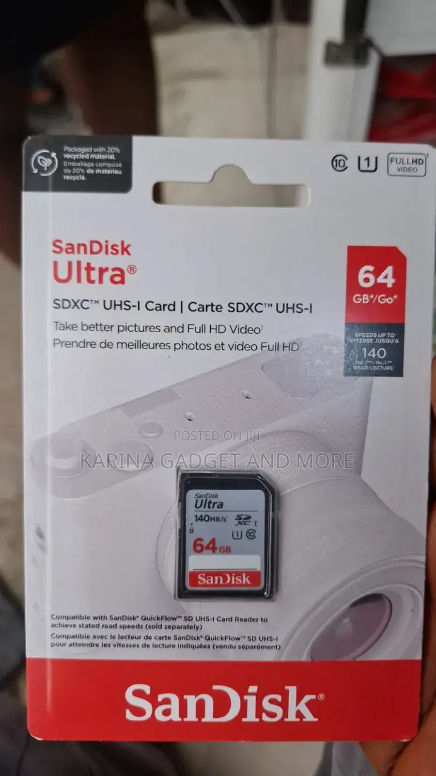 Sandisk 64gb Memory Card