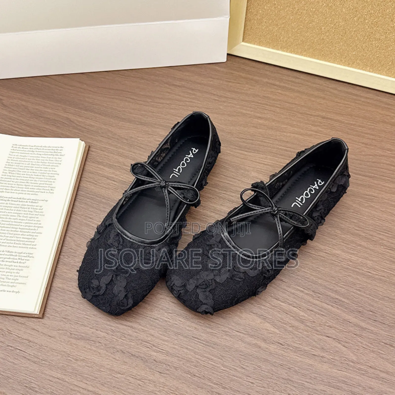 Ladies Pacogil Flat Shoes, Available In 2 Colours Sizes 37 - 42