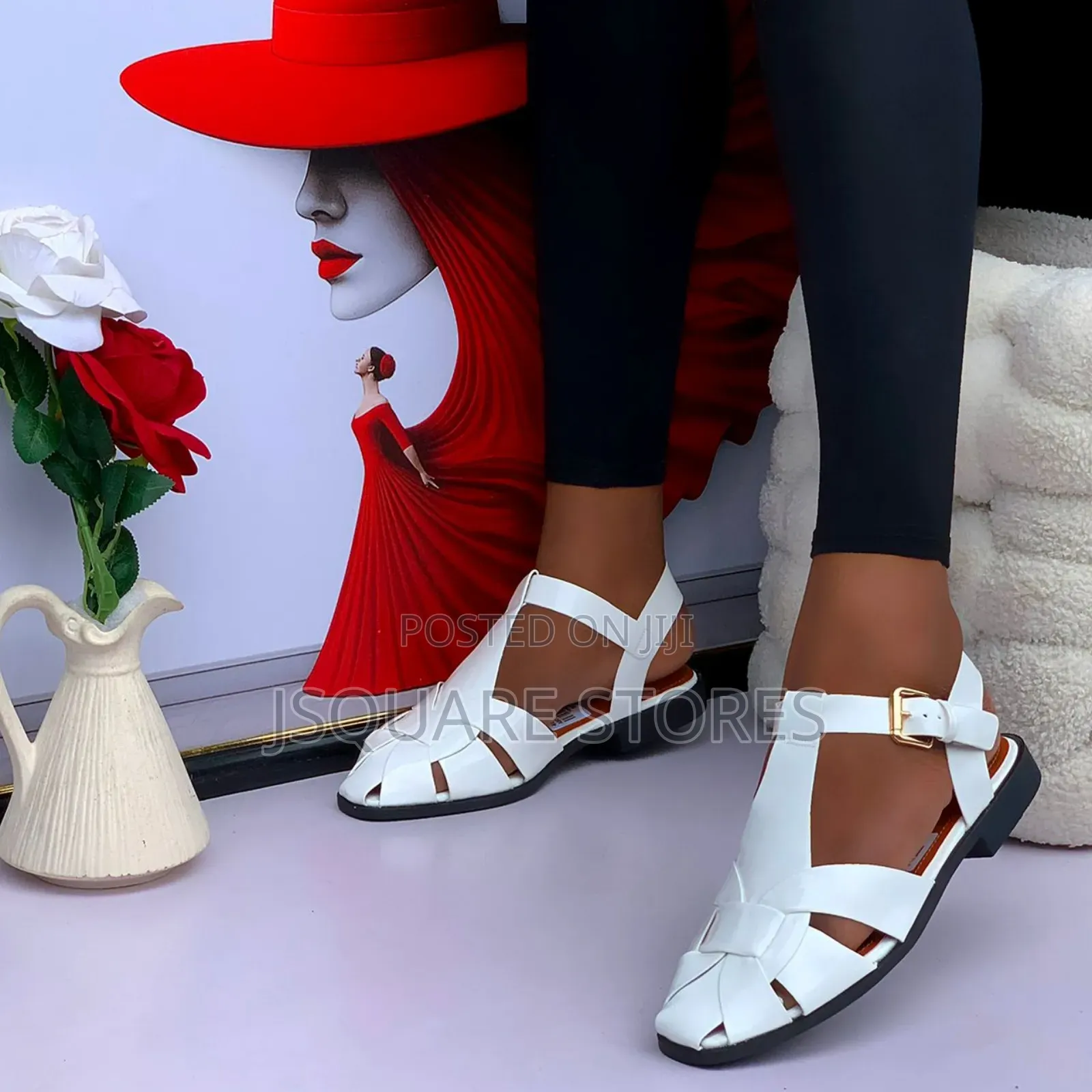 Zara Flat Sandals, Available in 4 Colours, Sizes 37 - 42