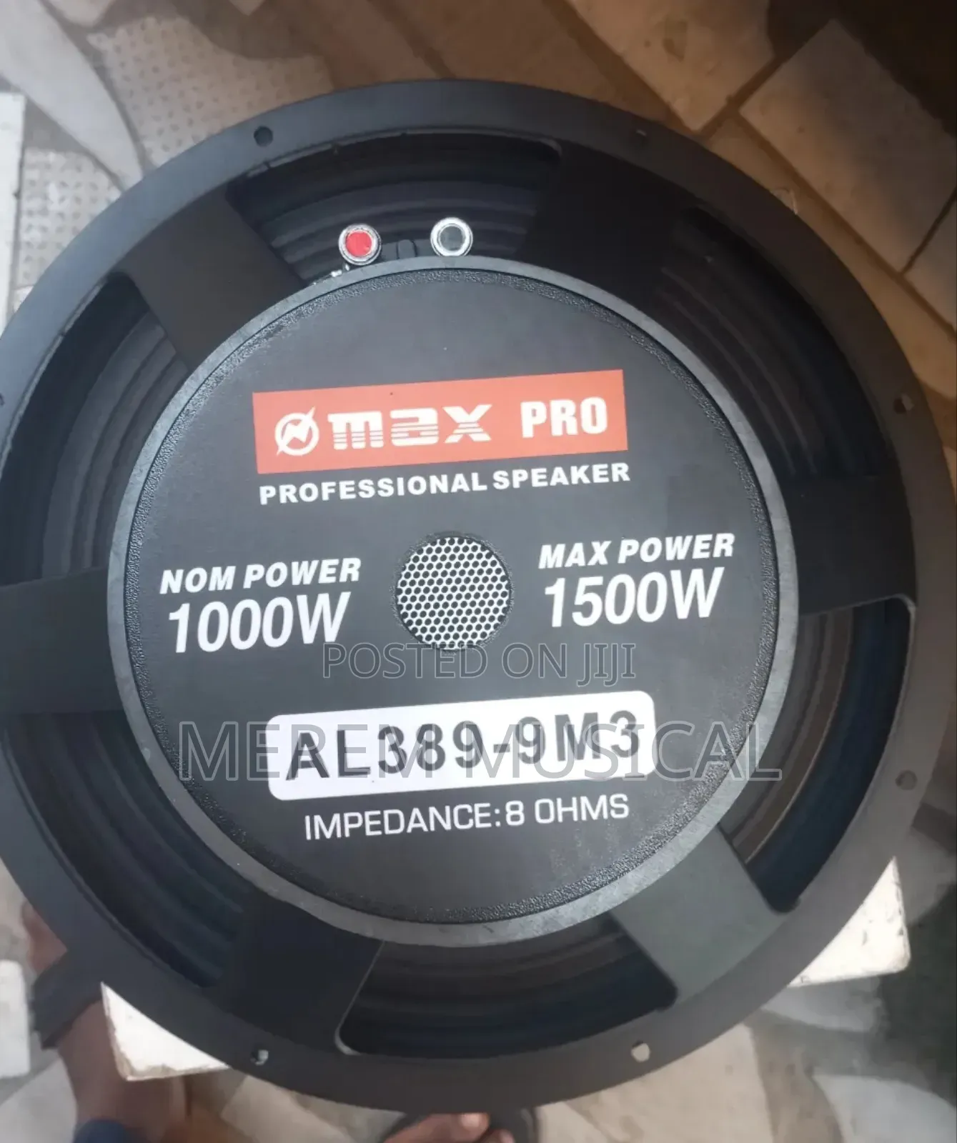 15" O Max Pro Speaker
