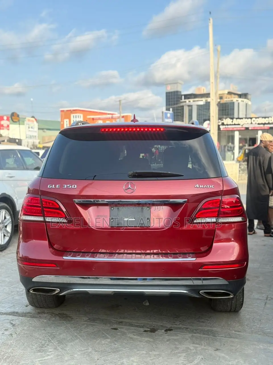 Mercedes-Benz GLE-Class GLE 350d 4MATIC 2016 Red