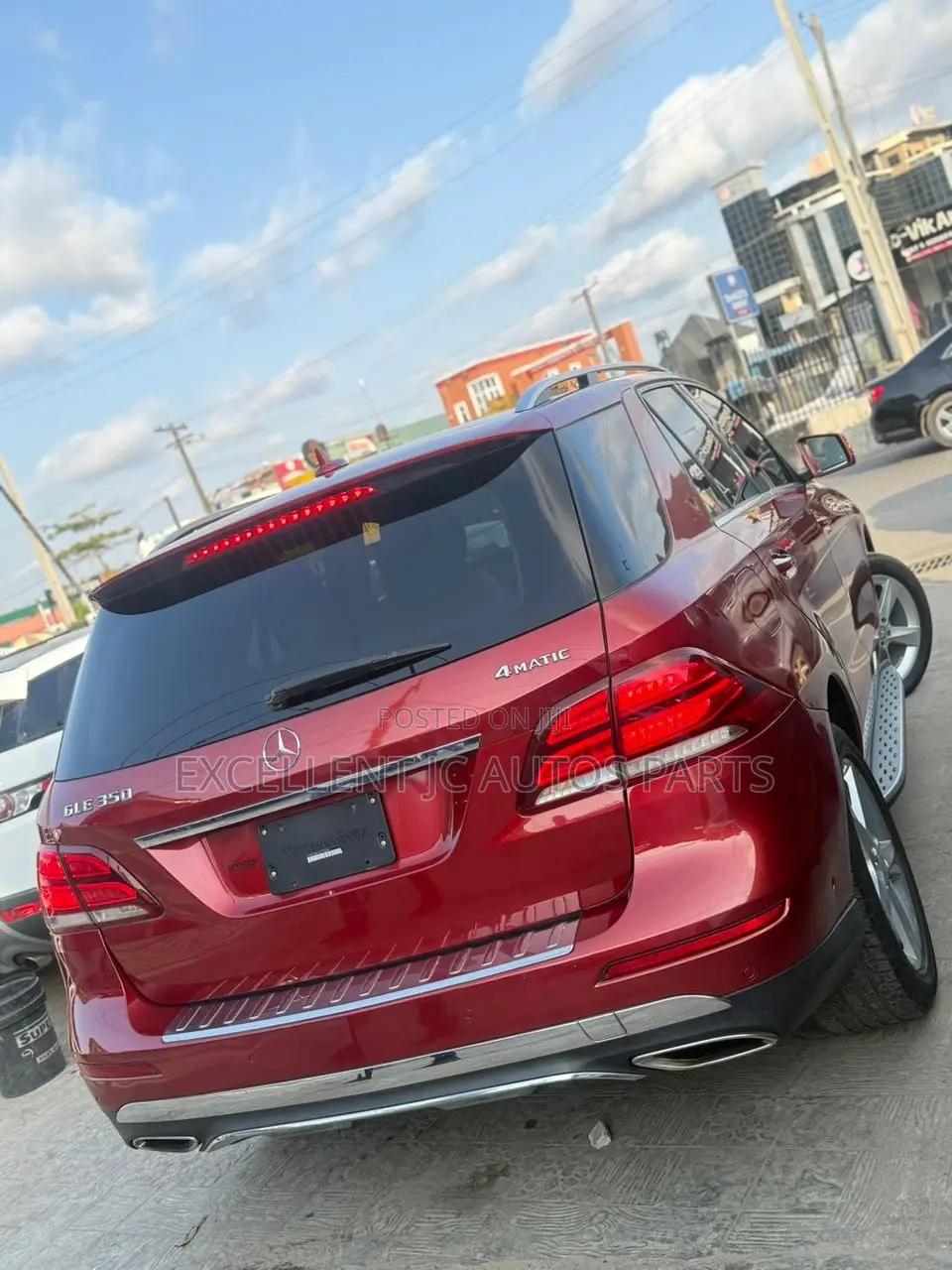 Mercedes-Benz GLE-Class GLE 350d 4MATIC 2016 Red