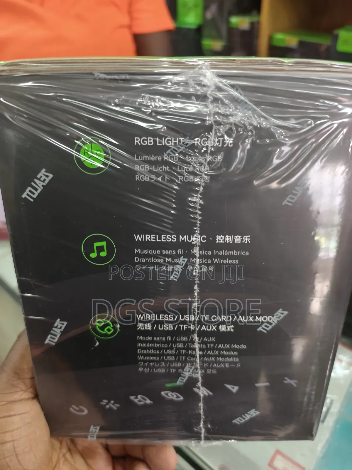 Original Zealot P12 60w RGB Portable Bluetooth Speaker