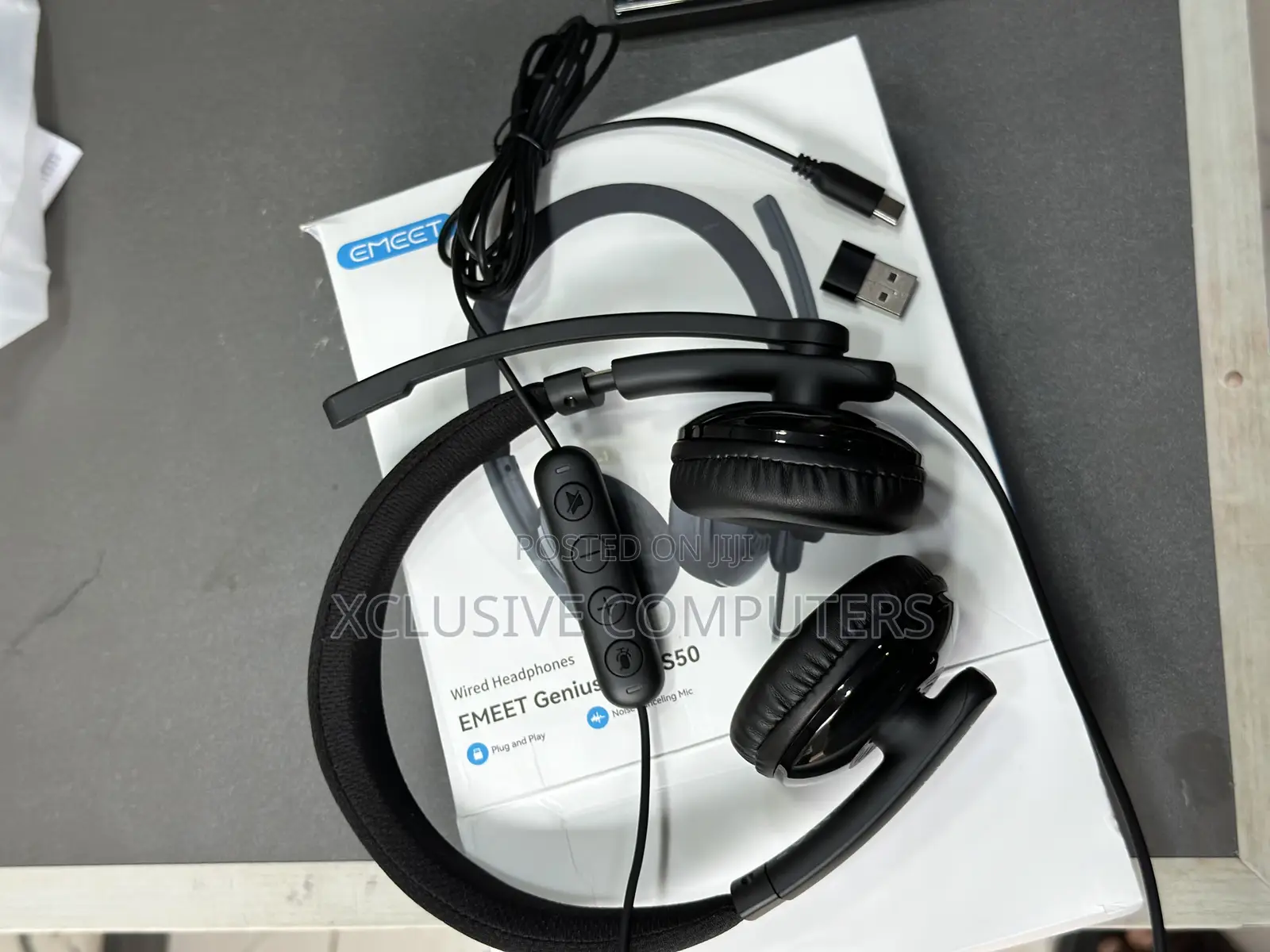 Emeet Wired Headphone Hs50 Usb-C A