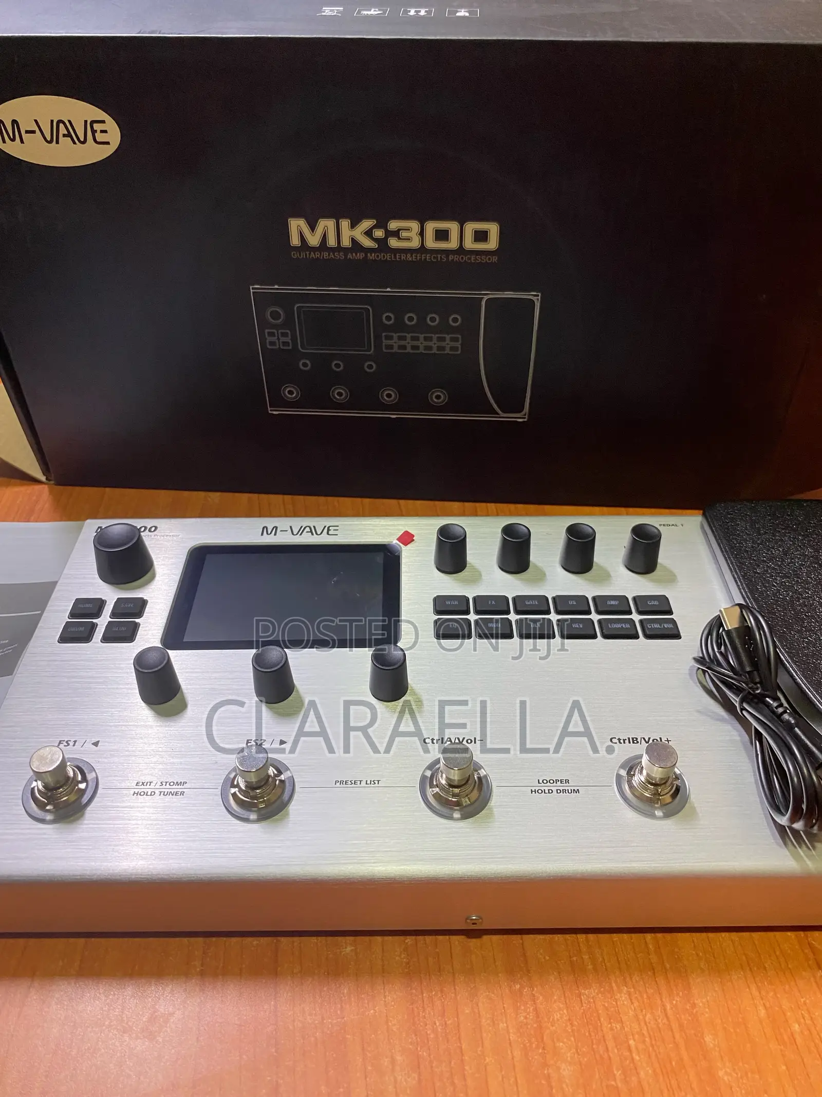 M-Vave Mk-300 Multi-Effects Processor for Guitar And