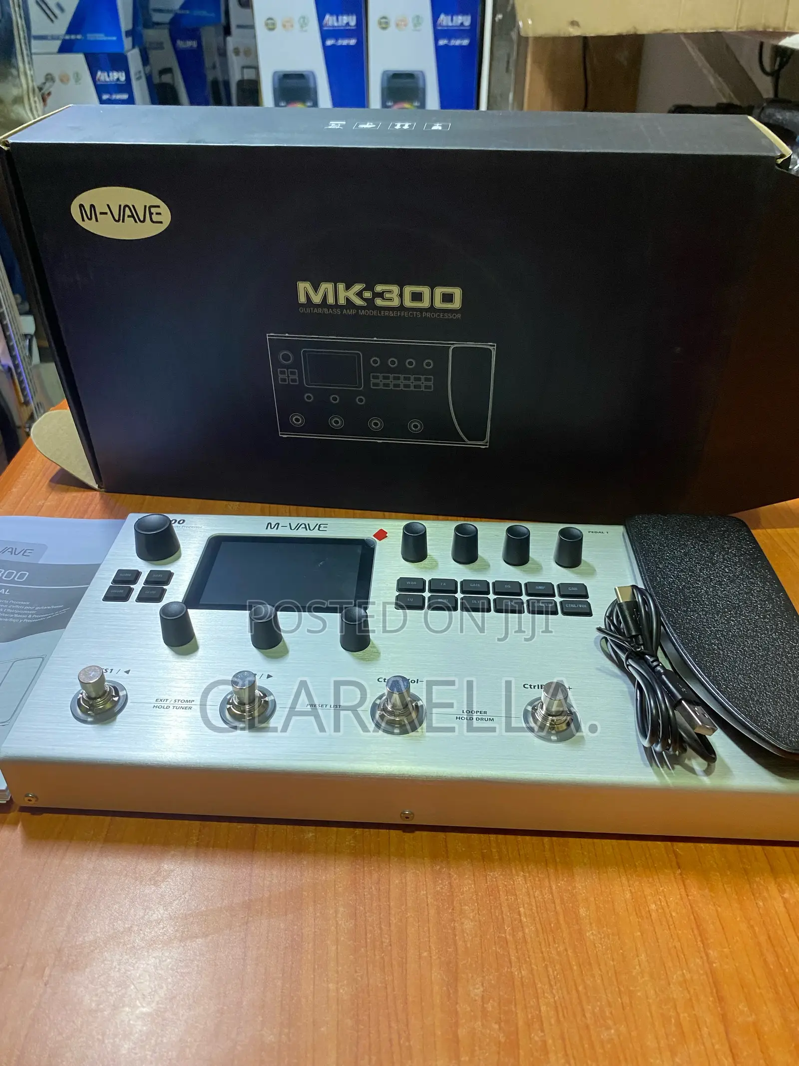 M-Vave Mk-300 Multi-Effects Processor for Guitar And