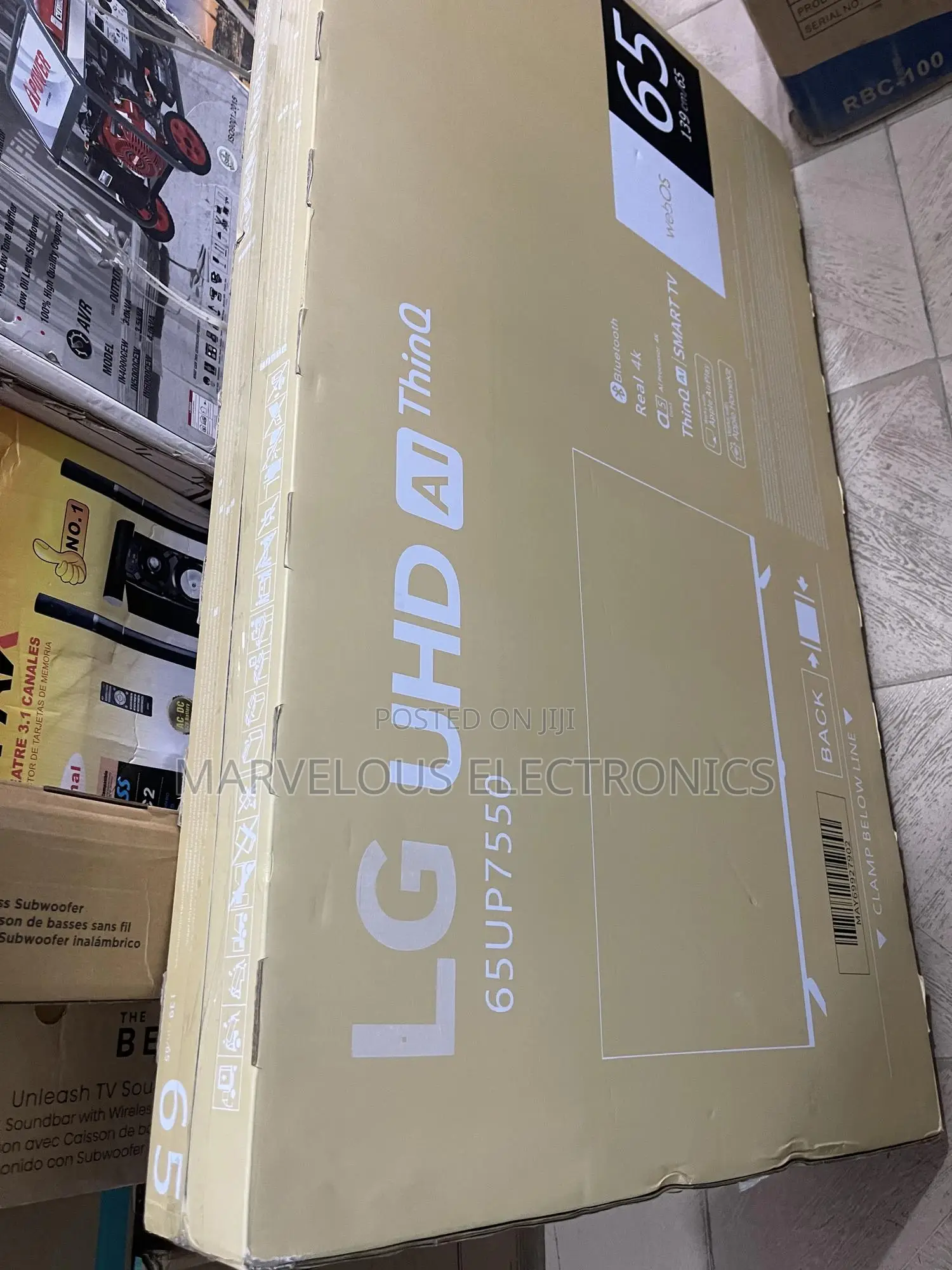 Brand New Lg 65inch Smart Full Framless Uhd Smart Television