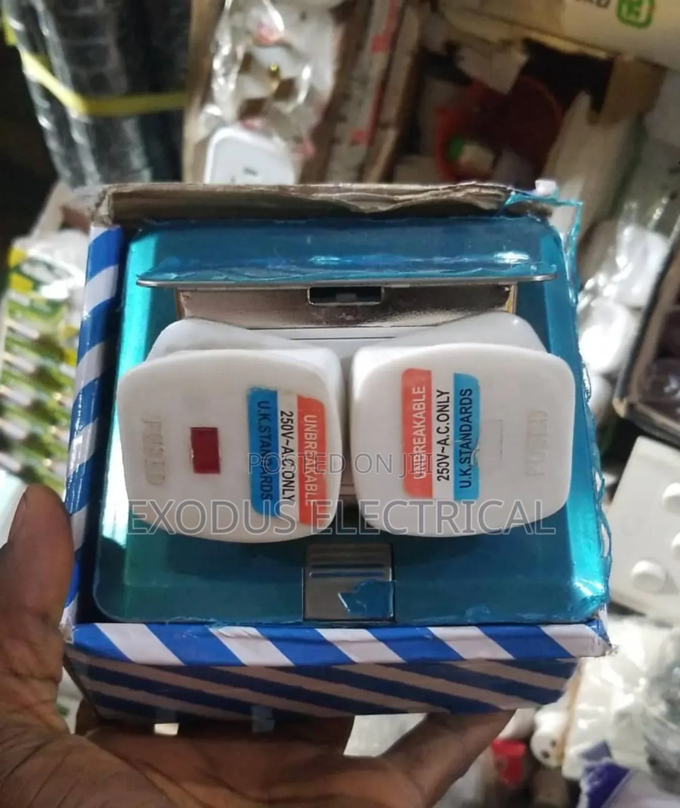 Floor Socket Double 13amps