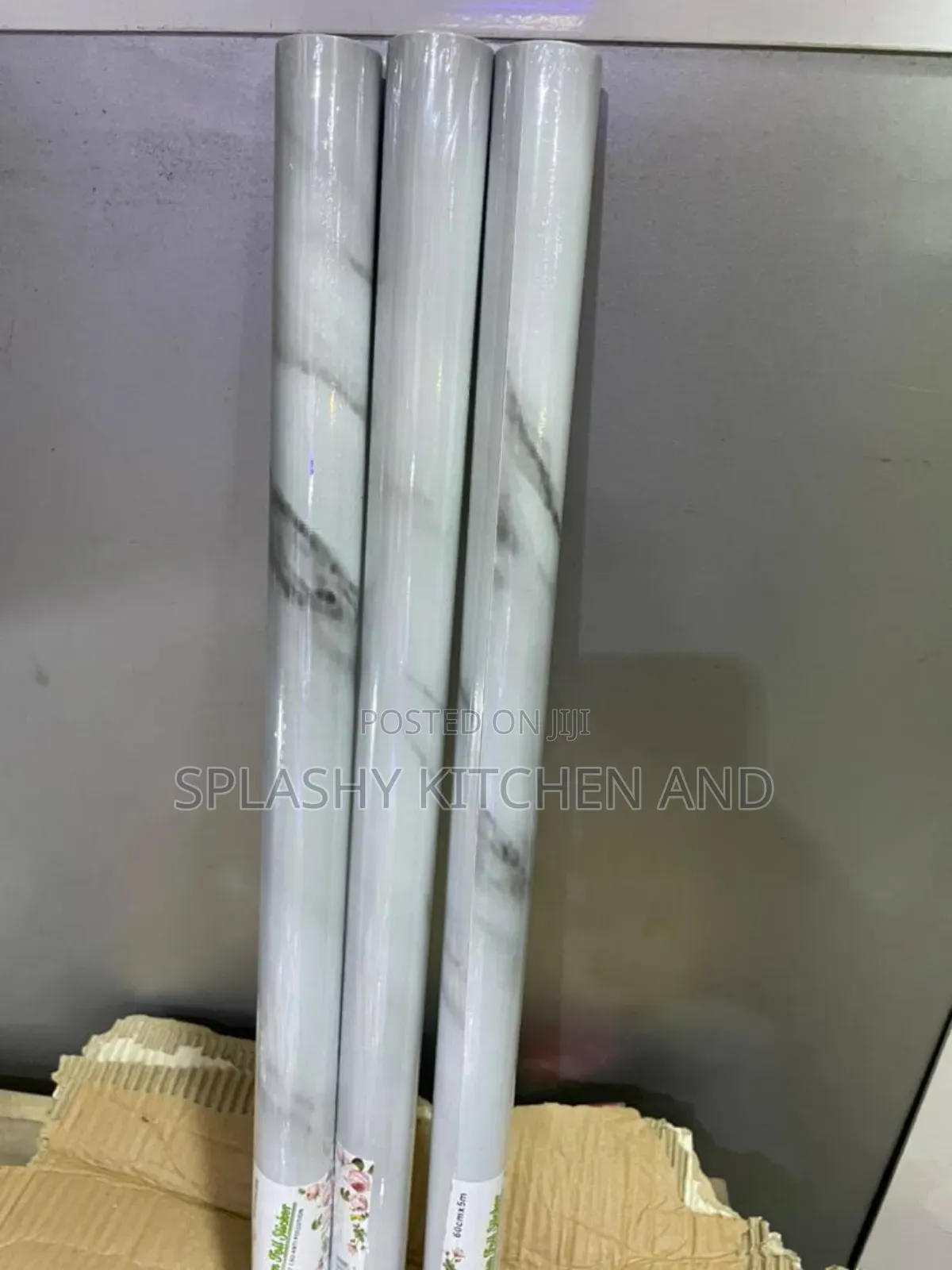 60cm Width Marble Waterproof Wallpaper Self Adhesive Wall