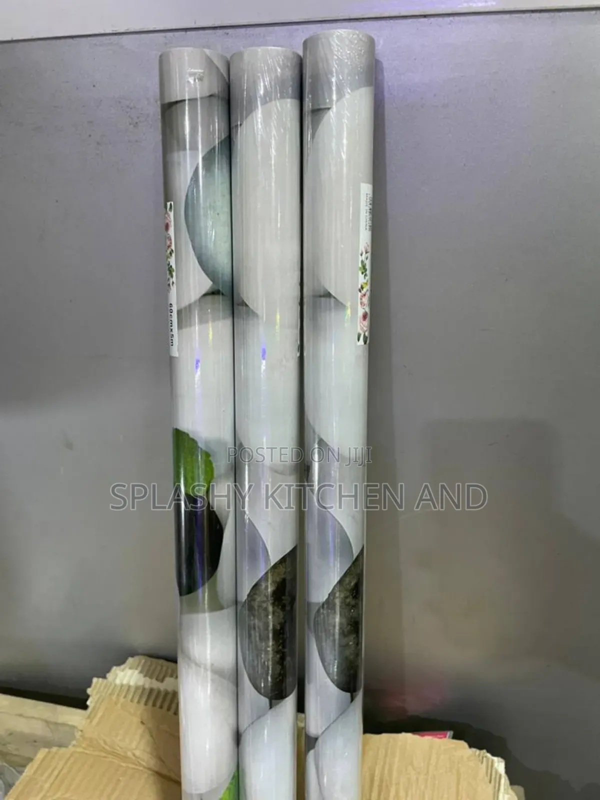60cm Width Marble Waterproof Wallpaper Self Adhesive Wall