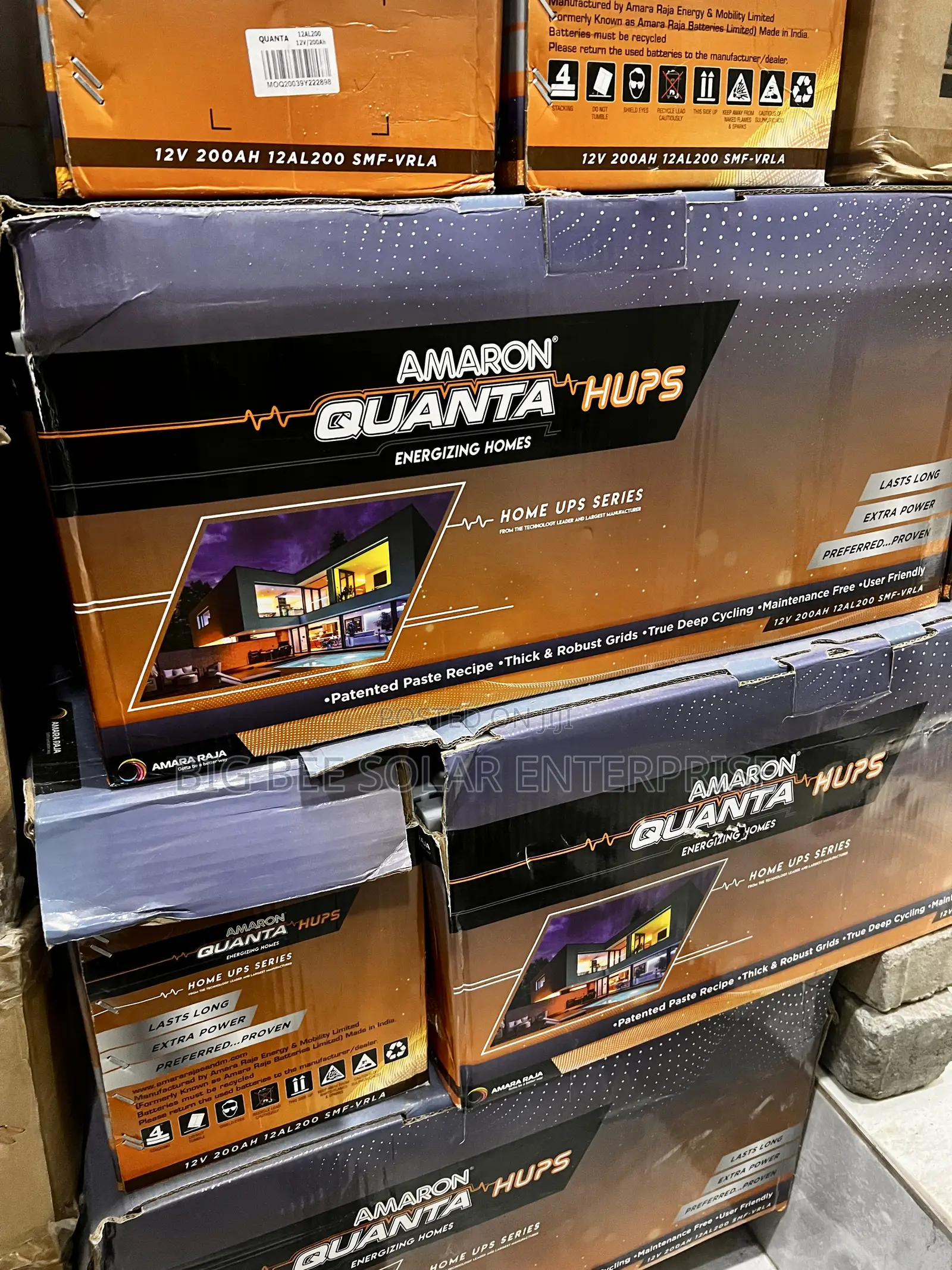 Quanta 200ah 12v Dry Cell Battery