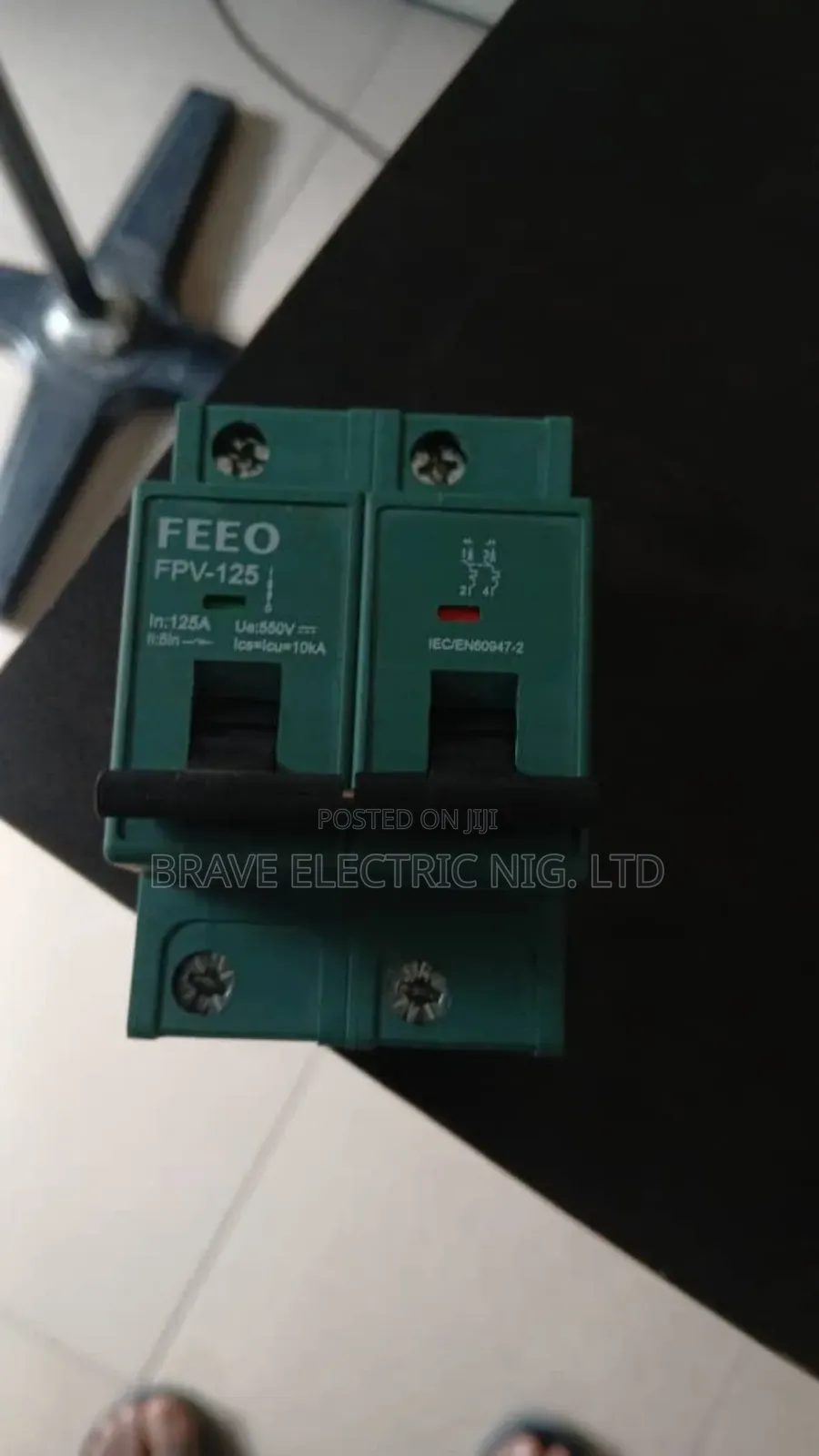 Feeo Dc Circuit Breaker 2p 80a-125a