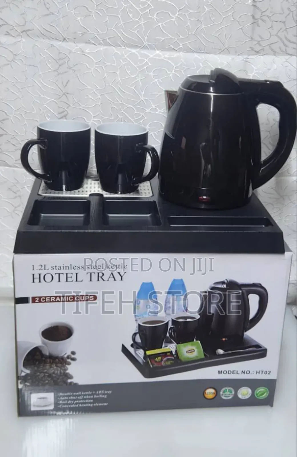 Hotel Tray With Kettle