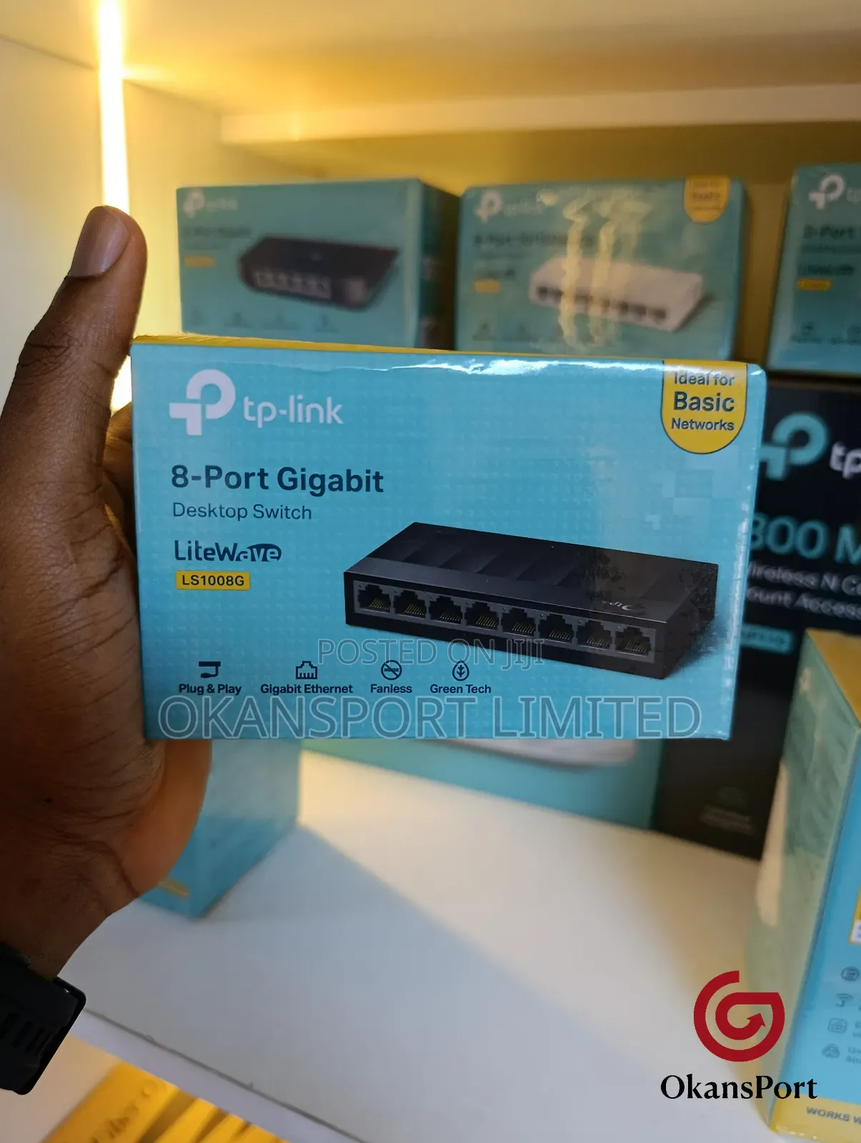 Tp-Link Ls1008g 8-Port 10/100/1000mbps Gigabit Desktop Switch