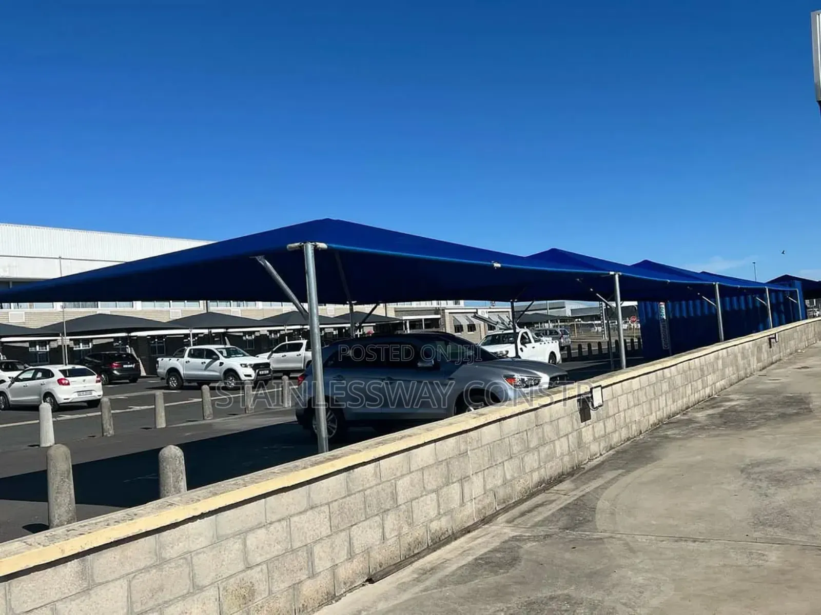 Galvanized Pipe Carport - Strong Durable