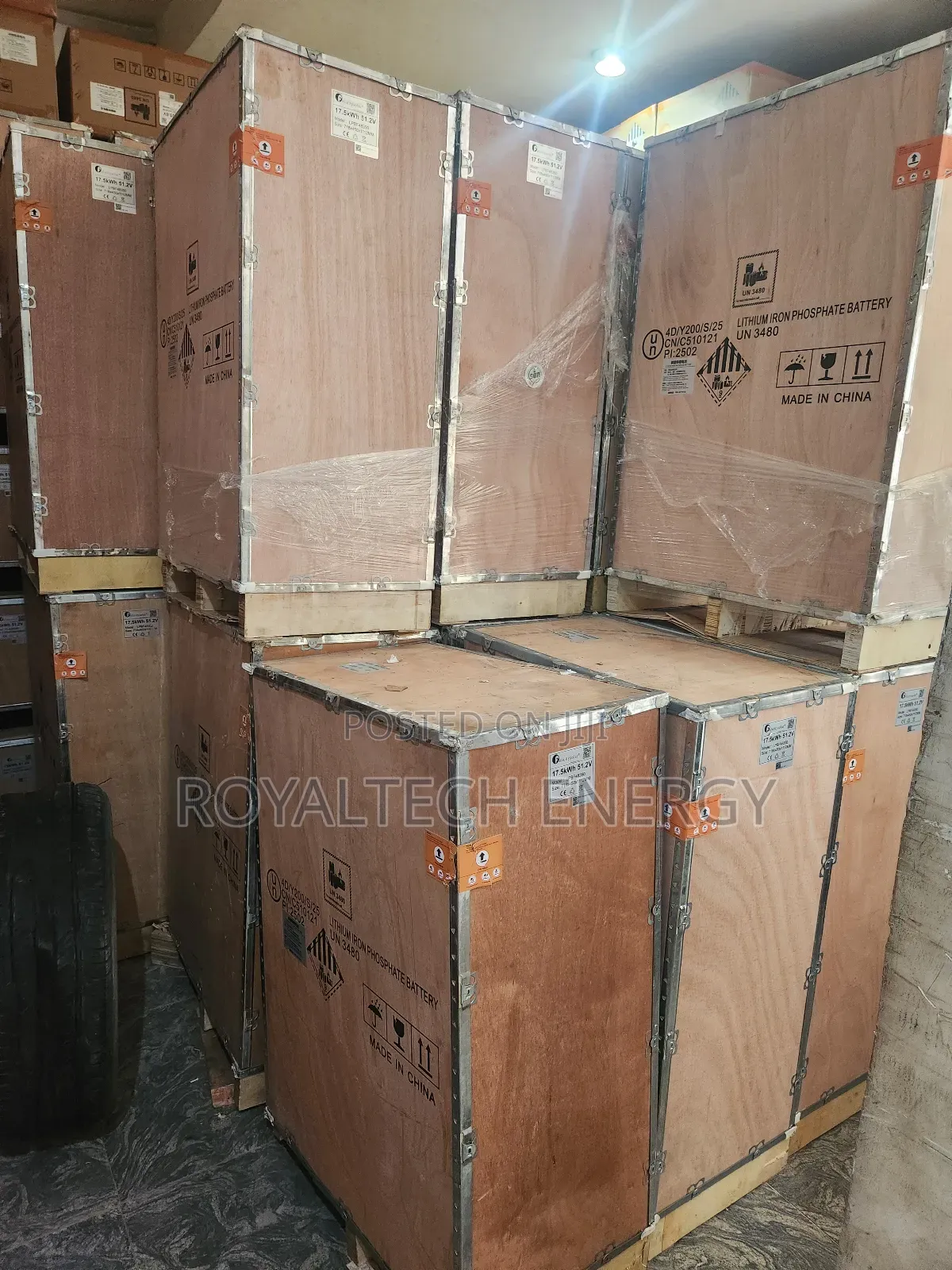 Felicity 17.5kwh 51.2v Lithium Ion Battery With 5yrs Warranty
