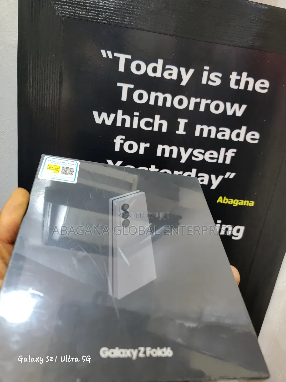 New Samsung Galaxy Z Fold6 256 GB Black