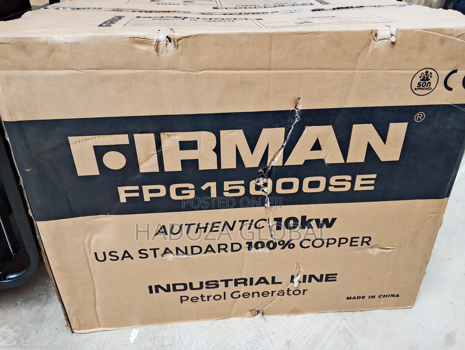 Firman Electric Start Generator 10kva (Fpg15000se)