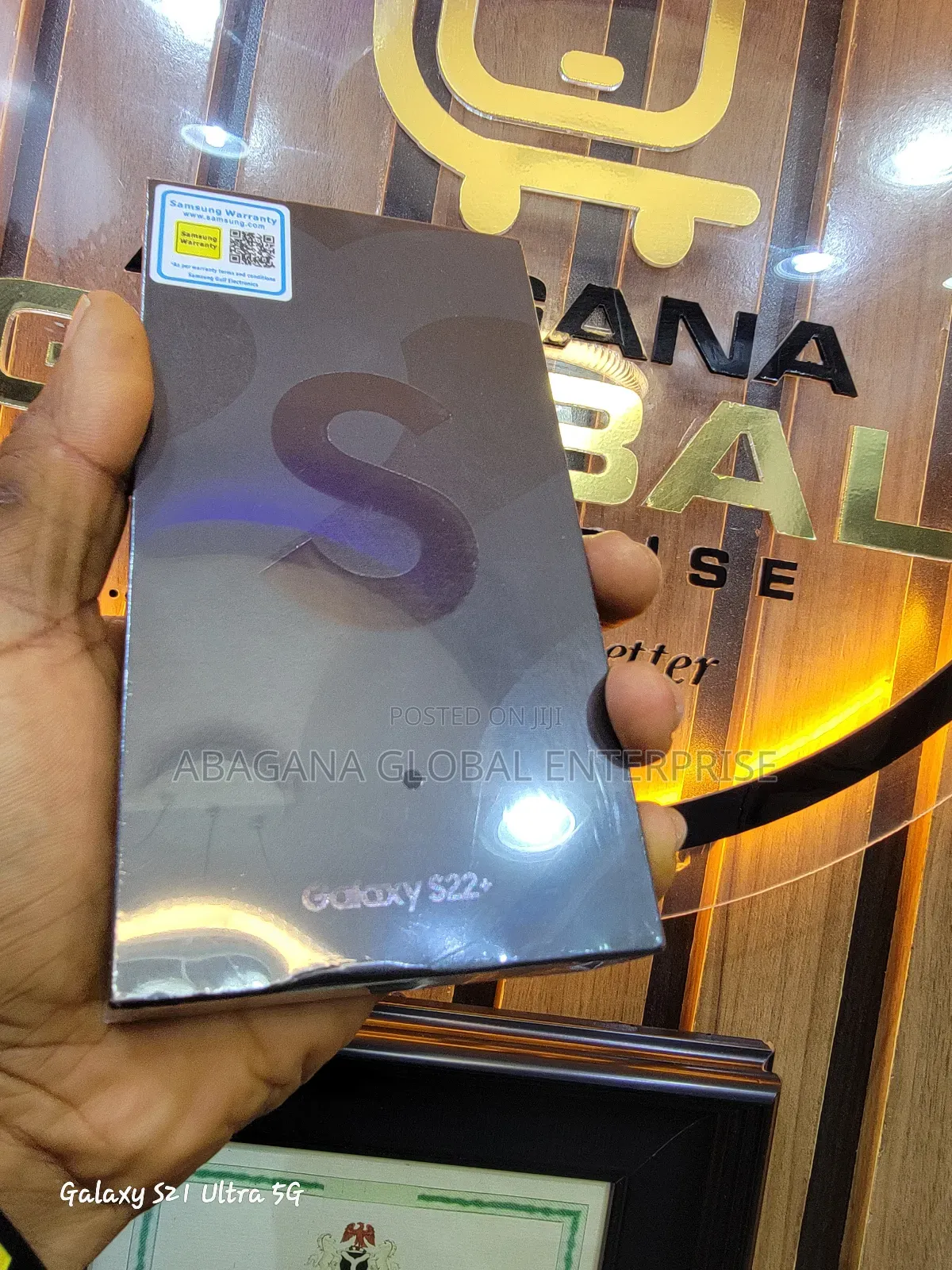 New Samsung Galaxy S22+ 5G 256 GB Black