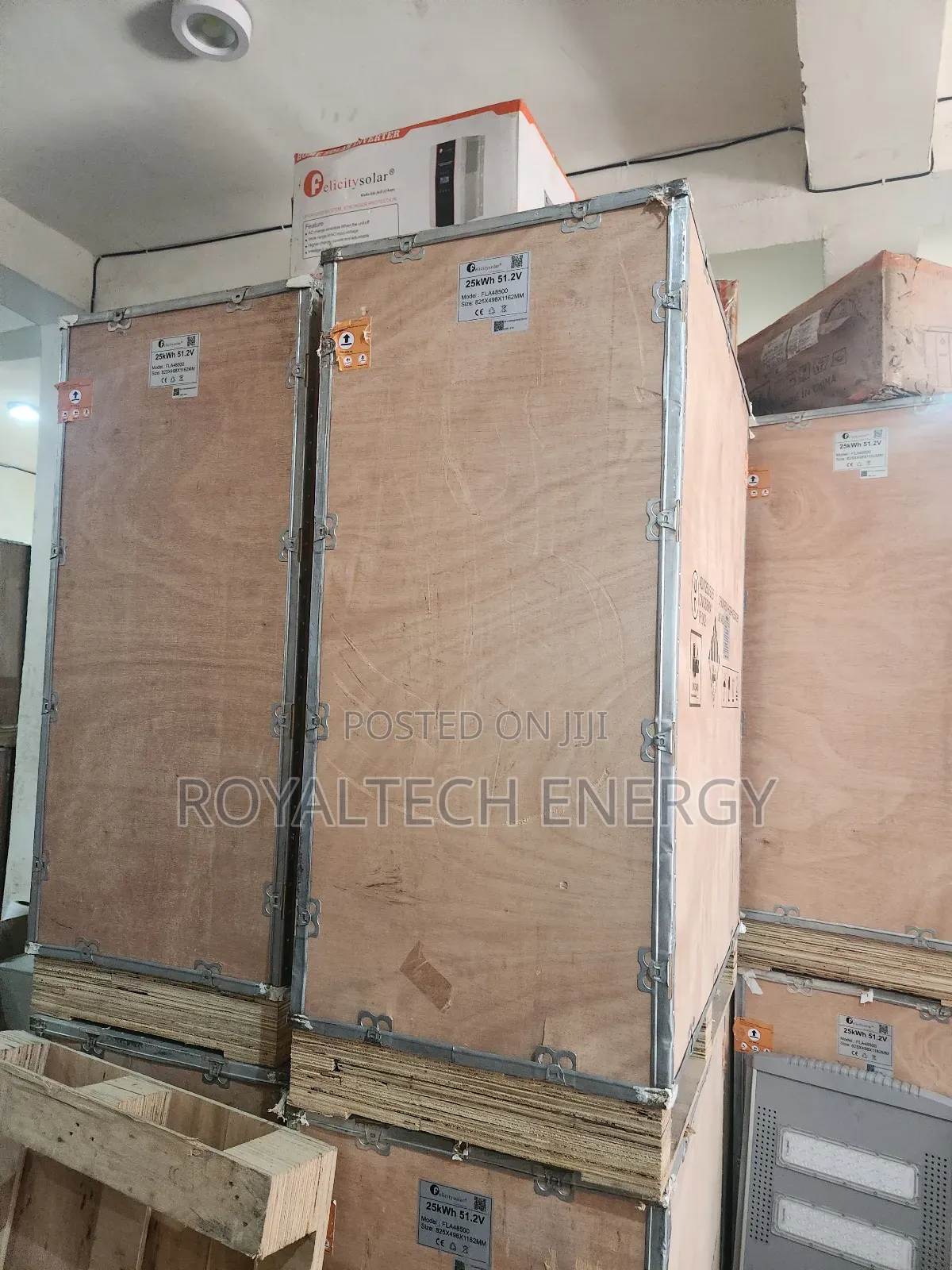 Felicity 25kwh Lithium Phosphate Battery 51.2v