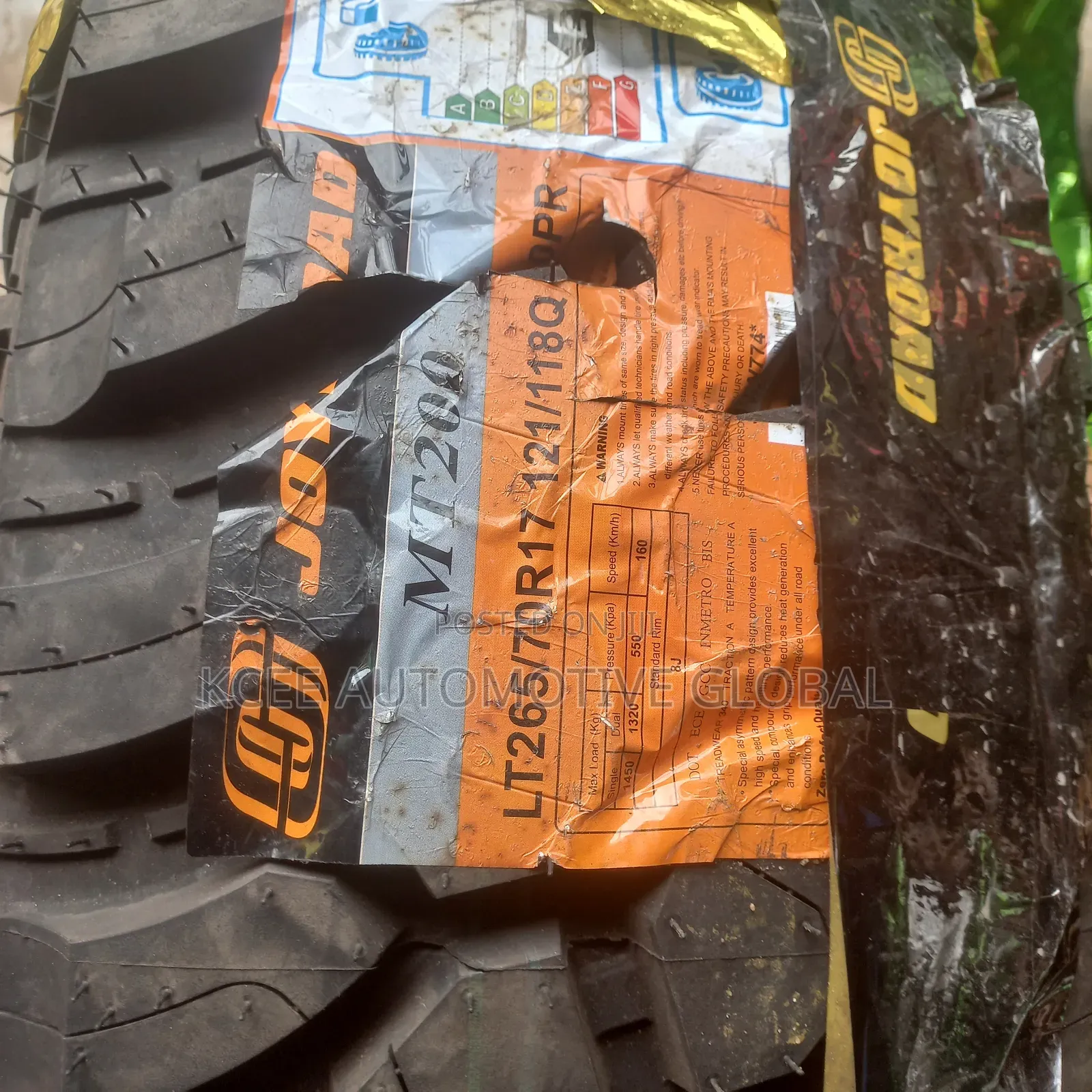 Joy Road Tire Lt 265/70 R17