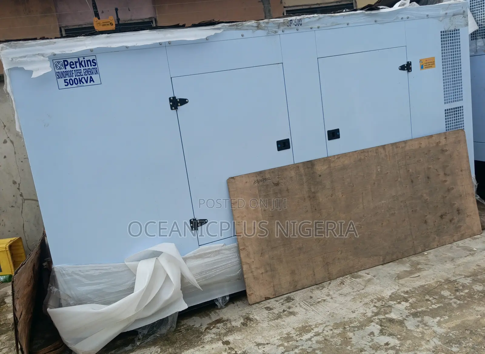 Perkins 500 Kva Soundproof Generator Built for Continuous Operation