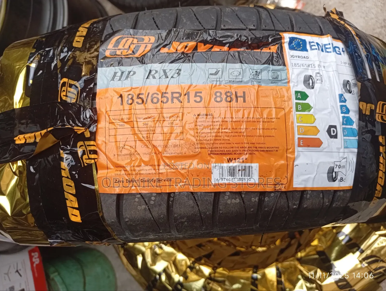 185/65r15 Joyroad Tyre