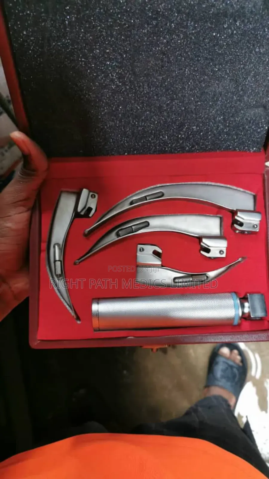 Macintosh Laryngoscope Set